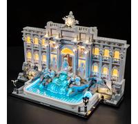 MENZAVA Luz Compatible con Lego Fontana di Trevi Architecture 21062 - Kit de iluminación LED para el Modelo de Bloques de construcción (Modelos NO Incluido)