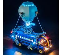 MENZAVA Luz Compatible con Lego Fortnite Autobús de Batalla 77073 - Kit de iluminación LED para el Modelo de Bloques de construcción (Modelos NO Incluido)