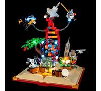 MENZAVA Luz Compatible con Lego La Evolución de Stem 21355 Ideas - Kit de iluminación LED para el Modelo de Bloques de construcción (Modelos NO Incluido)