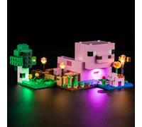 MENZAVA Luz Compatible con Lego Minecraft La Casa-Cerdo Bebé 21268 - Kit de iluminación LED para el Modelo de Bloques de construcción (Modelos NO Incluido)