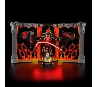 MENZAVA Luz compatible con LEGO Rincón entre Libros El Señor de los Anillos Balrog Icons 10367 - Kit de iluminación LED para el modelo de bloques de construcción (Modelos NO incluido)