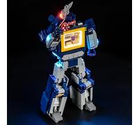 MENZAVA Luz Compatible con Lego Transformers: Soundwave Icons 10358 - Kit de iluminación LED para el Modelo de Bloques de construcción (Modelos NO Incluido)