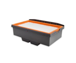 MENZER Filtro Plegado Plano PES con Marco para Aspiradores Industriales | compatible con Aspiradores de Seguridad MENZER VCM 530 / 550 PRO Wood