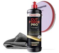 Menzerna Cut Force Pro Autopolitur Set 1000ml 3en1 |Autopolitur todo en uno para eliminar arañazos |Pasta de pulido profesional One Step, pasta abrasiva |todos los tipos de pintura + almohadilla de