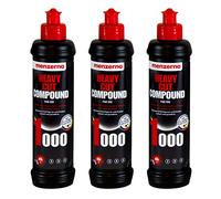 MENZERNA Heavy Cut Compound 1000 - Pulidor abrasivo (3 unidades, 250 ml)