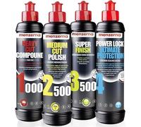 Menzerna Kit de pulido de coche 1000 + 2500 + 3500 Super acabado + sellador