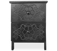 Menzzo Chevignon Mesa, Negro, L36 x P30 x H45 cm