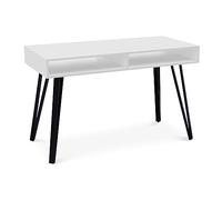 Menzzo Riviera Escritorios, Madera, Blanco, L120 x P55 x H76
