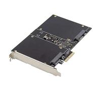 MEO 88SE9230 - Controlador RAID PCI-E X2 a 2,5 pulgadas SATA 3.0 RAID Card SSD HDD (2 puertos SATA 3.0 a tarjeta de memoria de 6 Gbps Gen 3)
