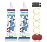 Meoeot Pegamento Fuerte para Zapato, Pegamento Profesional para Reparación de Zapatos, Deportivos y Botas (60ml*2)