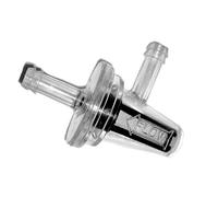 Meogromp 1 Piezas Filtro de Combustible en Línea de Ángulo Recto de Motocicleta Universal 1/4 Pulgadas 6Mm Líneas de Manguera para