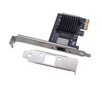 Meogromp Adaptador de Red RJ45 100/1000M/2.5G RJ45 RTL8125BG Chipset PCIe PCI Express Tarjeta LAN de Red