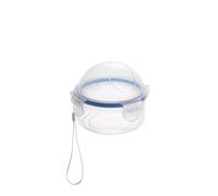 Meokro Contenedor de almacenamiento de cebolla y tomate, limón y manzana, soporte portátil para almacenamiento de alimentos de frutas y verduras para refrigerador