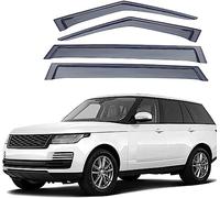 MEOMO 4 Piezas Coche Deflectores de Viento para Land Rover Range Rover (LWB) MK4-L405 2013-2017 2018 2019 2020 2021, Ventana Lateral Visera Lluvia Deflectores de Aire contra Auto Accesorios