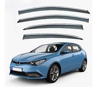 MEOMO 4 Piezas Coche Deflectores de Viento para MG5 Hatchback MK1-AP12 2011-2016 2017 2018 2019, Ventana Lateral Visera Lluvia Deflectores de Aire contra Auto Accesorios