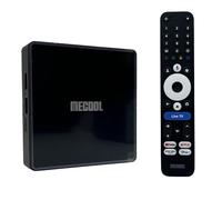 MEon1 TV Box Android 14.0 Amlogic S905X5M 2GB RAM 32GB ROM WiFi6 Ethernet 100M USB 2.0 BT5.2 Compatible con AV1 VP9 H.265 4K HDR