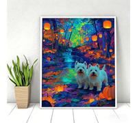 MEOSUEWI 5D Pintura Diamante Adultos, Leopardo Animal Diamond Painting Adultos Kit, Pintura Diamante Niños, DIY Cristal Art Diamond Painting Kits Para Navidad Decoración 80x110cm PjY11532 T-C