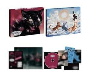 MEOVV - BITE NOW The 2nd EP Album (PHOTOBOOK Ver. / Random) CD-R + Paper Clip + Card Skin + Folded Poster + Sticker Pack + Scratch Card + 3 Extra Photocards Official K-POP Sealed Album