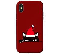 Meow Cat Christmas Cool Novelty Graphic Tees & Cool Designs Carcasa para iPhone X/XS