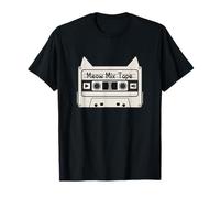 Meow Cat Mix Tape Cat, Amante de la música Camiseta