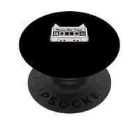 Meow Cat Mix Tape Cat, Amante de la música PopSockets PopGrip Adhesivo