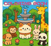 Meow & Company - A Coloring Book for Cat Lovers Everywhere: A Whimsical Coloring Experience of Cat and His Friends | 8.5 x 8.5 inches