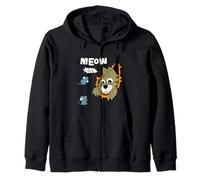 Meow Finding Mouse, Cats & Mice Illustration Graphic Designs Sudadera con Capucha