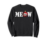 Meow - Grumpy Cat Christmas Sudadera