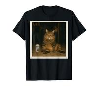 Meow Lite Party Cat - Humor Brainrot Estúpido Gen Z Camiseta