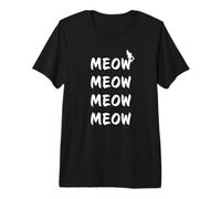 Meow Meow Meow Meow - Cat Song Rescue Staff & Volunteers Camiseta Premium