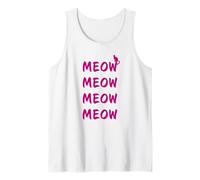 Meow Meow Meow Meow - Cat Song Rescue Staff & Volunteers Camiseta sin Mangas