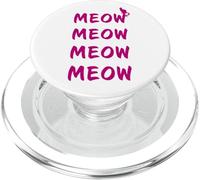 Meow Meow Meow Meow - Cat Song Rescue Staff & Volunteers PopSockets PopGrip para MagSafe
