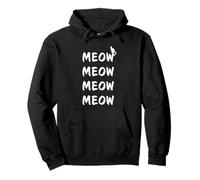 Meow Meow Meow Meow - Cat Song Rescue Staff & Volunteers Sudadera con Capucha
