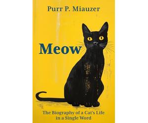 Meow - The Biography of a Cat's Life in a Single Word: Written in Feline Language I The Funniest Gift for Cat Lovers