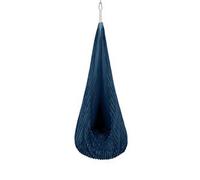 MeowBaby - Columpio Infantil Tipo Capullo Churros Color Azul Noche “Baby Cocoon Swing Midnight Blue”