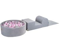 MeowBaby Parque infantil - bloques de escalada con piscina de bolas para niños