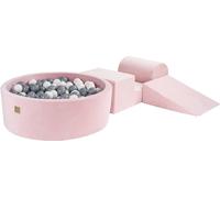 MeowBaby Parque infantil - bloques de escalada con piscina de bolas para niños