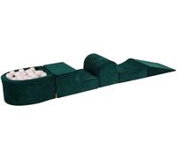 MeowBaby Parque infantil - bloques de escalada con piscina de bolas para niños