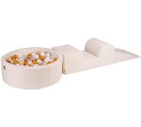 MeowBaby Parque infantil - bloques de escalada con piscina de bolas para niños