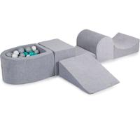 MeowBaby Parque infantil - bloques de escalada con piscina de bolas para niños