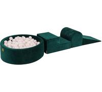 MeowBaby Parque infantil - bloques de escalada con piscina de bolas para niños