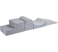 MeowBaby - Parque de juegos infantil de espuma gris