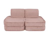 MeowBaby - Sofá Infantil Churros Pocket Max Cor Verde Pine Forest