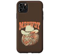Meowdy! Funny Country Music Cat Cowboy Hat Vintage Carcasa para iPhone 11 Pro MAX