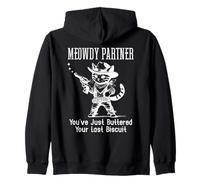 Meowdy Partner Cat You've Just Buttered Your Last Biscuit Sudadera con Capucha
