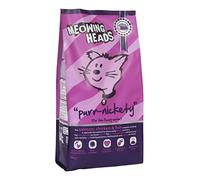 Meowing Heads Barking Heads Comida Seca para Gatos - So-Fish-Ticated Salmon - 100% Natural, Salmón Y Pollo Sin Aromas Artificiales, Ayuda A Mejorar La Digestión, 1.5 Kg 1500 g