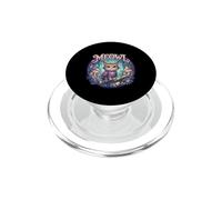 Meowl Cat Owl Meme Brainrot Kids Cursed Silly Gen Alpha Cute PopSockets PopGrip para MagSafe