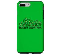 Meowy Christmas, Mujeres Hombres Niñas Niños, Navidad, Amante de los Gatos Carcasa para iPhone 7 Plus/8 Plus