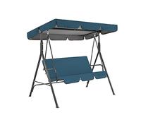 MEOYCHB Techo y Asiento de Repuesto para Columpio Jardín,210D Paño Oxford Impermeable Recambio Toldo Balancin Jardin,Universal Toldo para Columpio