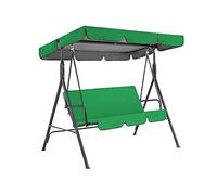 MEOYCHB Techo y Asiento de Repuesto para Columpio Jardín,210D Paño Oxford Impermeable Recambio Toldo Balancin Jardin,Universal Toldo para Columpio